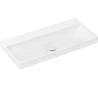 lavabo Hansgrohe Xelu Q, avec vidange, sans trop-plein, 1000 x 480 mm,