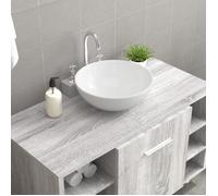 Lavabo - KEENSO - YS002 - Céramique - 28x28x10 cm - Résistant aux rayures