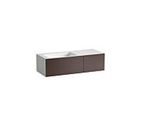 Lavabo Laufen FOLIO H580FO75231111 1254 x 500 x 350 mm, avec plage de robinetterie, un trou de robinetterie centré, sans trop-plein, coloris : Terre