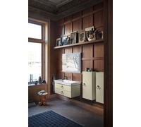 Lavabo Meuble Duravit White Tulip, meulé, Avec trop-plein, 1 trou 1055x155mm Blanc