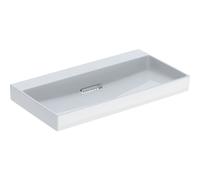 Lavabo Meuble Geberit ONE Sortie Horizontale 900x484mm Blanc/Blanc Brillant