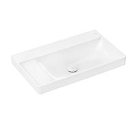 Lavabo Meuble Hansgrohe Xelu Q Tablette à gauche SmartClean 800x480x80 mm Blanc