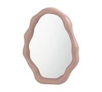 Lavabo Miroir de maquillage avec support Miroir pliable portable Interrupteur de table Miroir supérieur Salle de bain Miroir de rasage Femmes Miroir de lavabo nuage