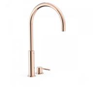 Lavabo mitigeur haut sur gorge Or Rose 24K STUDY - TRES 26110502OP