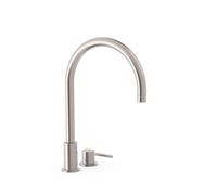 Lavabo mitigeur sur gorge Acier STUDY - TRES 26110501AC