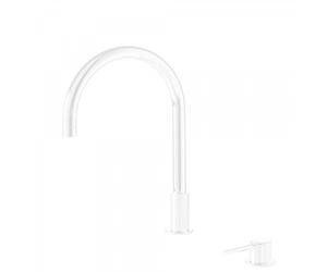 Lavabo mitigeur sur gorge Blanc Mat STUDY - TRES BM