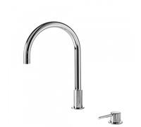 Lavabo mitigeur sur gorge Chromé STUDY - TRES 26110501