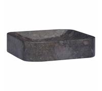 Lavabo Noir 40x40x10 cm Marbre Vasque Lave-mains Salle de Bain Toilette vidaXL