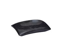 vidaXL Lavabo Noir 50x35x10 cm Marbre Noir G