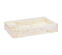 vidaXL Lavabo Noir 58x39x10 cm Marbre