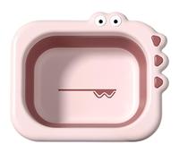 Lavabo pliable bassin baignoire pliable baignoire portable Babinet Babinet lavabo Basin de dessins animés mignons conception de lavage pour tout-petit du lavage petit bassin de lavage pour le style d
