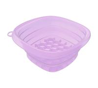 Lavabo pliable en silicone pour le visage - Bol de bain de glace pour le visage - Lavabo de refroidissement pour le visage - Pour soins de la peau - Routine de beauté - Lavabo pliable pour le visage