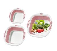 Lavabo pliant - Ensemble d'éléments pivotants en acier - Connexion fixe grise - Unité de force puissante - Petit aspect bois en toute sécurité - Articulations de jambes sans charge