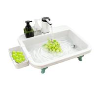 Lavabo Portable De Camping - Robuste À Large Ouverture,Station De Lavage Des Mains Mobile - pour Voyageurs Adultes Lavage de Vaisselle Jardin BBQ Parc
