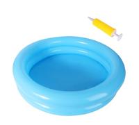 Lavabo portable pour pieds de piscine - Bassine de bain pour pieds de piscine - Bol de bain gonflable avec gonfleur - Récipient de nettoyage pour piscines au sol