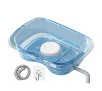 Lavabo pour cheveux - Station de shampoing portable, solution de rinçage sur la table de chevet, accessoire pour soins aux personnes âgées, équipement de support pour handicapés, nettoyage des dômes
