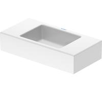 Duravit Vero Air vasque pour meuble 0724500000 50 x 25 cm, sans trop-plein, avec plage de robinetterie, sans trou pour robinetterie, blanc