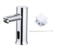 Lavabo robinet cuisine électrique salle de bain avec capteur automatique alimenté par piles en laiton lavabo, robinet d'eau froide