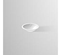 Lavabo sous plan Alape Ub. O425 2110700000 37,9 x 28,1 cm, blanc, sans trou de robinetterie, avec trop-plein