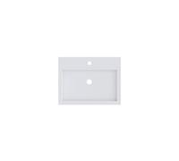 Lavabo SPRING VOW RIHO 60x40x8 cm en composite de marbre