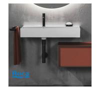 Lavabo square mural avec trop-plein Inspira blanc - ROCA A32752B000