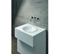 Lavabo Sur Meuble Bette Lux Oval Sans Trou 500x500x100mm Blanc