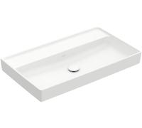 Lavabo Sur Meuble Villeroy et Boch Collaro sans trou sans trop-plein Stone White CeramicPlus 795mm
