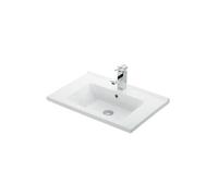 Lavabo suspendu ETNA rectangulaire 65x45x16,5 cm en porcelaine