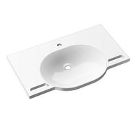 Lavabo Suspendu Hewi 850 mm Blanc Alpin 950.11.601