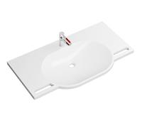 Lavabo Suspendu Hewi avec robinet 1000 mm Anthracite