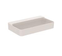 Lavabo Suspendu Ideal Standard CONCA meulé, IdealPlus 800x145x450mm Blanc Ideal +