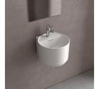 Lavabo Suspendu Monolith Mini Blanc Brillant Diam. 365 X 380 Mm - SALGAR 114527