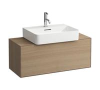 Laufen VAL lavabo, encastrÃ©, sans trou pour robinet, avec trop-plein, 550x420mm, H810282, Coloris: Blanc avec LCC - H8102824001091