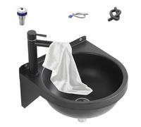 Lavabo vasque de salle de bain | Lavabo Semi-circulaire pour Sanitaire, pour Restaurant | pour la salle de bain, les toilettes, l'hôtel, la cuisine, la vanité, la buanderie, le restaurant, la ma