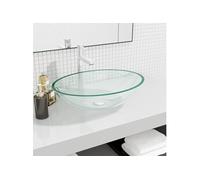 Lavabo Verre 50x37x14 cm Transparent