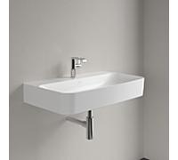 Lavabo Villeroy & Boch Finion 416881RW 800 x 470 x 165 mm, sans trop-plein, Céramique Blanc PierrePlus