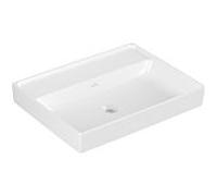 Lavabo Villeroy und Boch Collaro 4A3363RW 600 x 470 x 160 mm, Stone White CeramicPlus, sans trop-plein