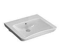 Vitra Conforma 5289B003-0012 60x54,5 / 51cm, blanc , trop-plein / sans trou pour robinet