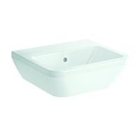 Lavabo VitrA Integra 7047L003-0012 45 x 40 cm, blanc, avec trop-plein/sans trou de robinetterie