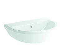 Lavabo VitrA Integra 7068L003-0012 59,5 x 47 cm, blanc, avec trop-plein/sans trou de robinetterie