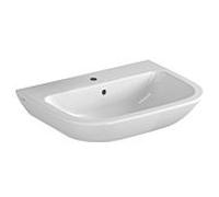 Lavabo VitrA S20 5504L003-0012 65 x 47 cm, blanc, avec trop-plein/sans trou de robinetterie