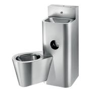 Lavabo WC Delabie Combi KOMPACT suspendu 160400