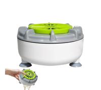 Lavafrutta, électrique alimenté par USB étanche | Nettoyeur de fruits et légumes avec panier pivotant, pour maison, cuisine, comptoir, appartement, extérieur, camping, nourriture, viande, poisson et