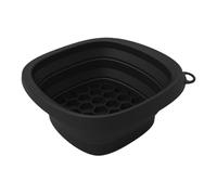 Lavage de bol pliable - Silicone pour ordinateur portable de 24,2 cm avec compartiment à glace | Face Ice Pool Bowl Réutilisable | Skin Care Spa | Compact Pour Le Camping En Cuisine