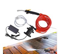 Lavage De Voiture Portable,Lave-pression Électrique à Eau | Équipement de Nettoyage Maison Extérieur Bateau Camping Jardin Douche Route