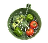 Lavaggio Frutti di Bosco Passoire rapide autorotante imprimée en 3D avec | Lave-fruits de forêt pour légumes et fraises, trempage, préparation, cuisson, service - évier et maison