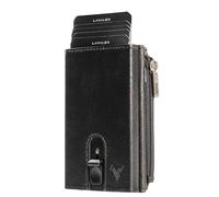 Lavalen Porte Carte Homme PopUp - Petit Portefeuille Homme Cuir Veritable Style Moderne - Porte Carte Bancaire RFID - Portefeuilles et Porte-Cartes - Wallet for Men - Idee Cadeau Original.