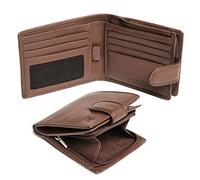 Lavalen® Portefeuille Homme Cuir Veritable - Blocage RFID - Porte Monnaie Homme Grande Capacite Poche à Glissière Pièces de Monnaie - Porte Feuille et Porte-Cartes Homme - Porte Carte Bancaire.