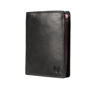 Lavalen Portefeuille Homme Cuir Veritable - Portefeuilles et Porte-Cartes - Porte Carte avec RFID - Monnaie Homme Cuir Grande Capacite - Portecarte Bancaire Verticale - Idee Cadeau Original, Noir B