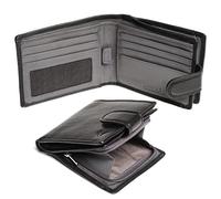 Lavalen Portefeuille Homme Cuir Veritable - Portefeuilles et Portecarte avec Blocage RFID- Porte Monnaie Homme - Grande Capacite Poche à Glissière Pièces de Monnaie - Porte Carte Bancaire.